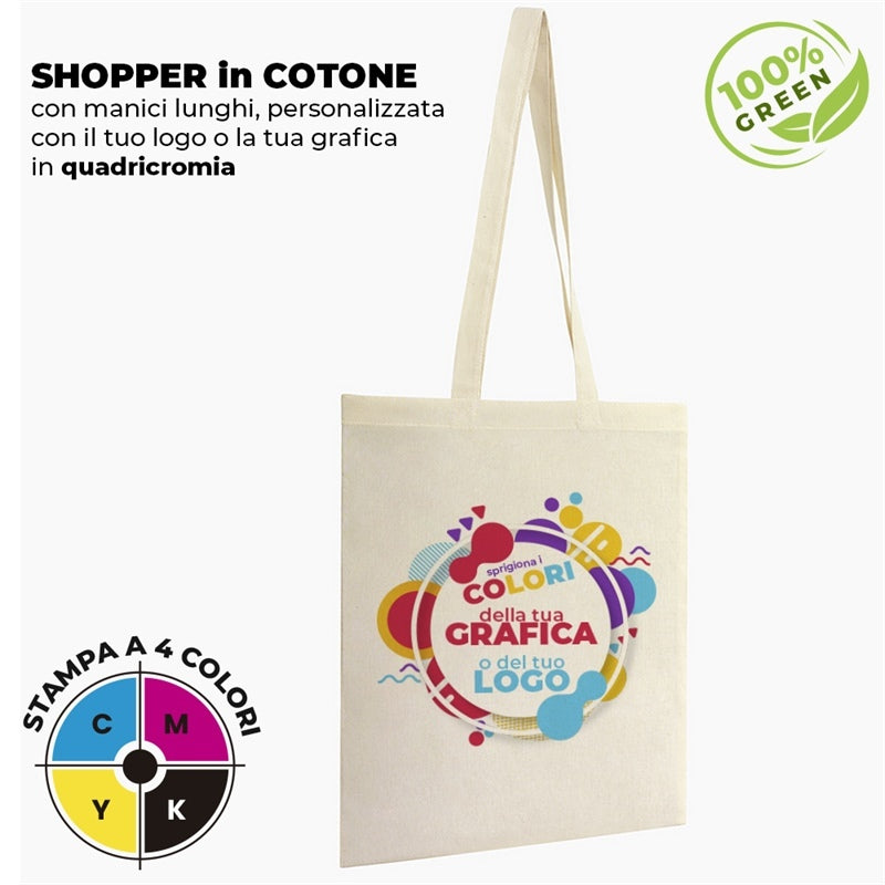 Shopper cotone