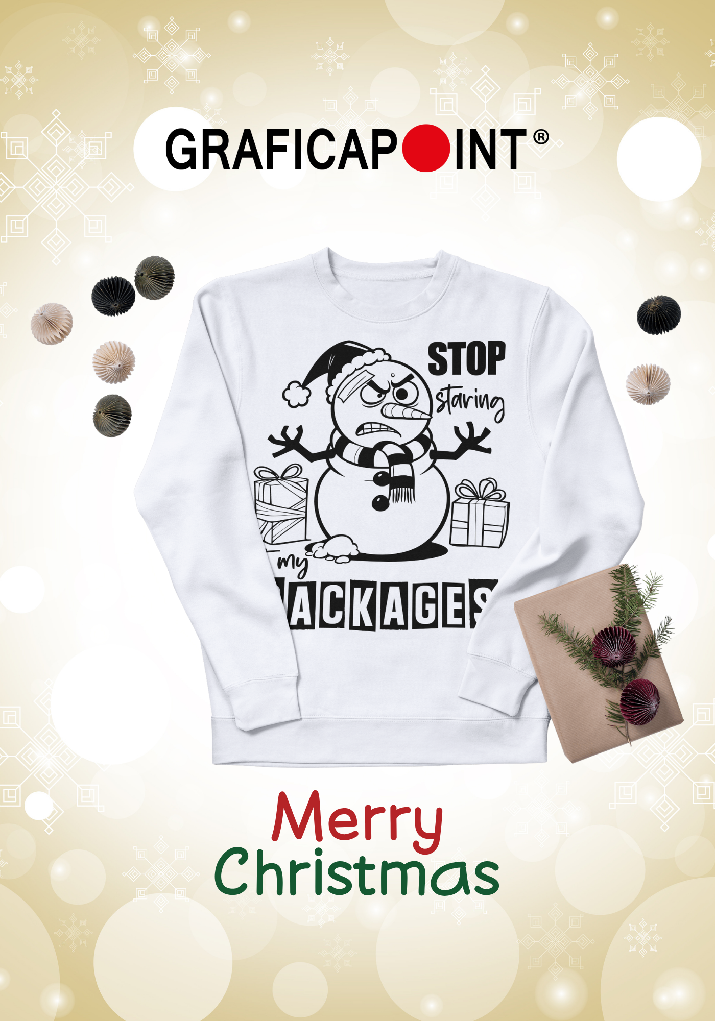 Felpe comiche Natale