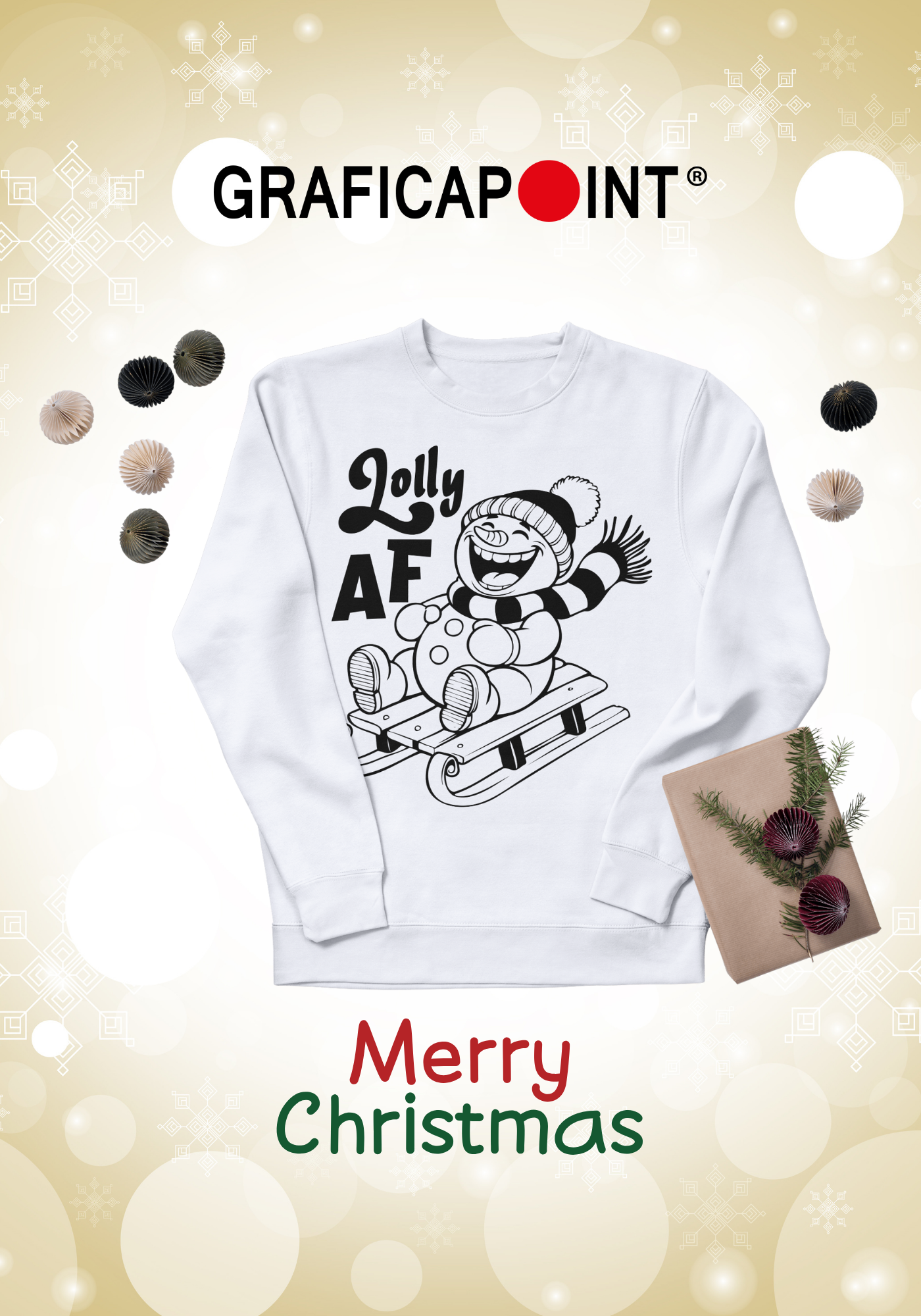 Felpe comiche Natale